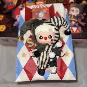 POP MART | Why So Serious Plush Pendant 100% Authentic Sliver Mist
